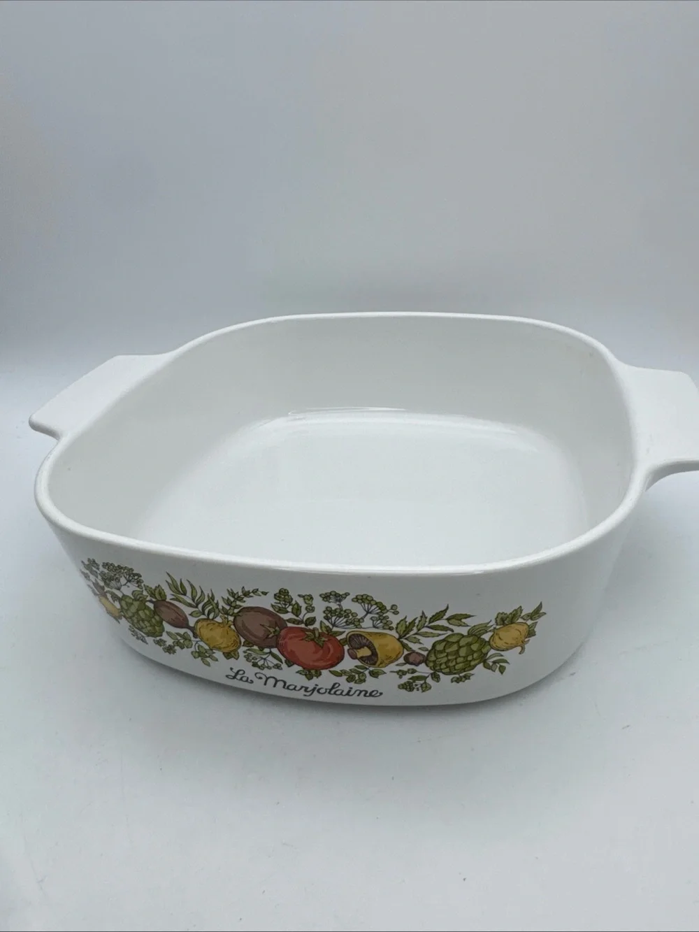 Vintage Corning Ware Spice of Life La Marjolaine A-2-B 2 Qt Casserole Pyrex Lid